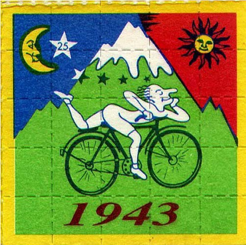 Today in Labor History April 16, 1943, Albert Hoffman discovered the hallucinogenic effects of LSD