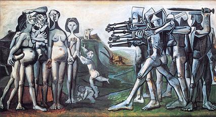 Massacre in Korea, Picasso