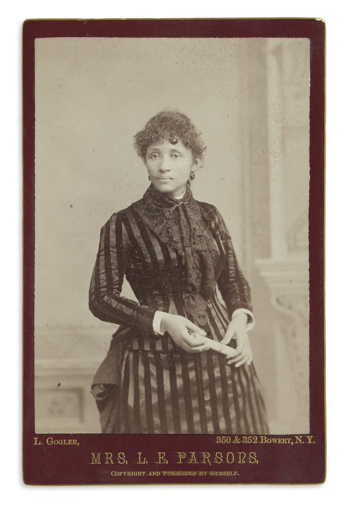 Lucy Parsons in 1886