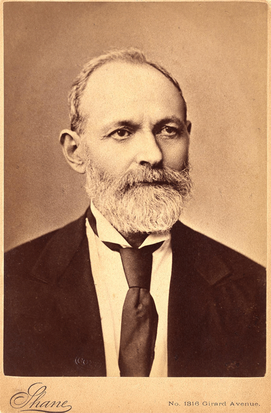 Uriah Smith Stephens (1821 - 1882) was a U.S. labor leader. He led nine Philadelphia garment workers to found the Knights of Labor in 1869, a more successful early national union.